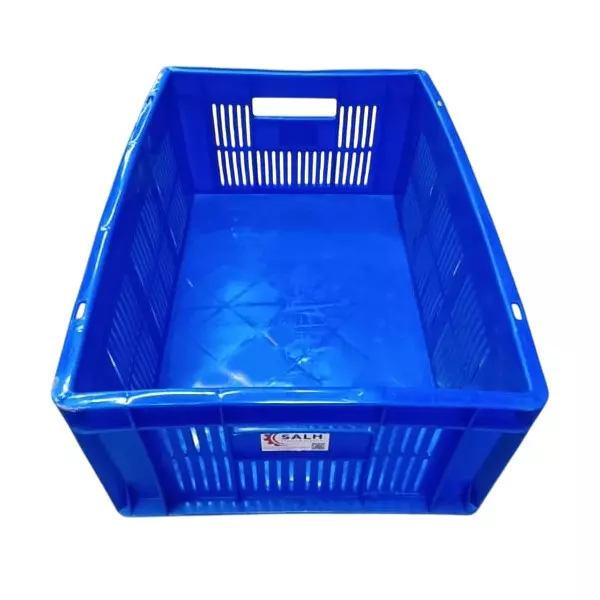 SALH 45 L Blue Plastic Crate 600 × 400 × 220 mm, CSP64220