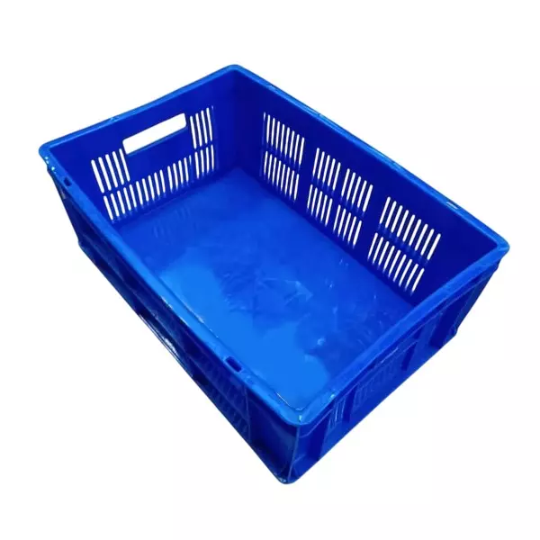 SALH 45 L Blue Plastic Crate 600 × 400 × 220 mm, CSP64220