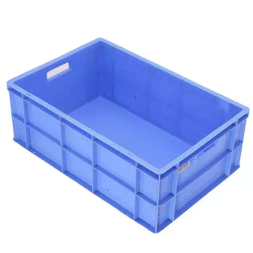 SUPREME 45 Ltr 600X400X220 mm Blue Plastic Crates SCHFB-604022