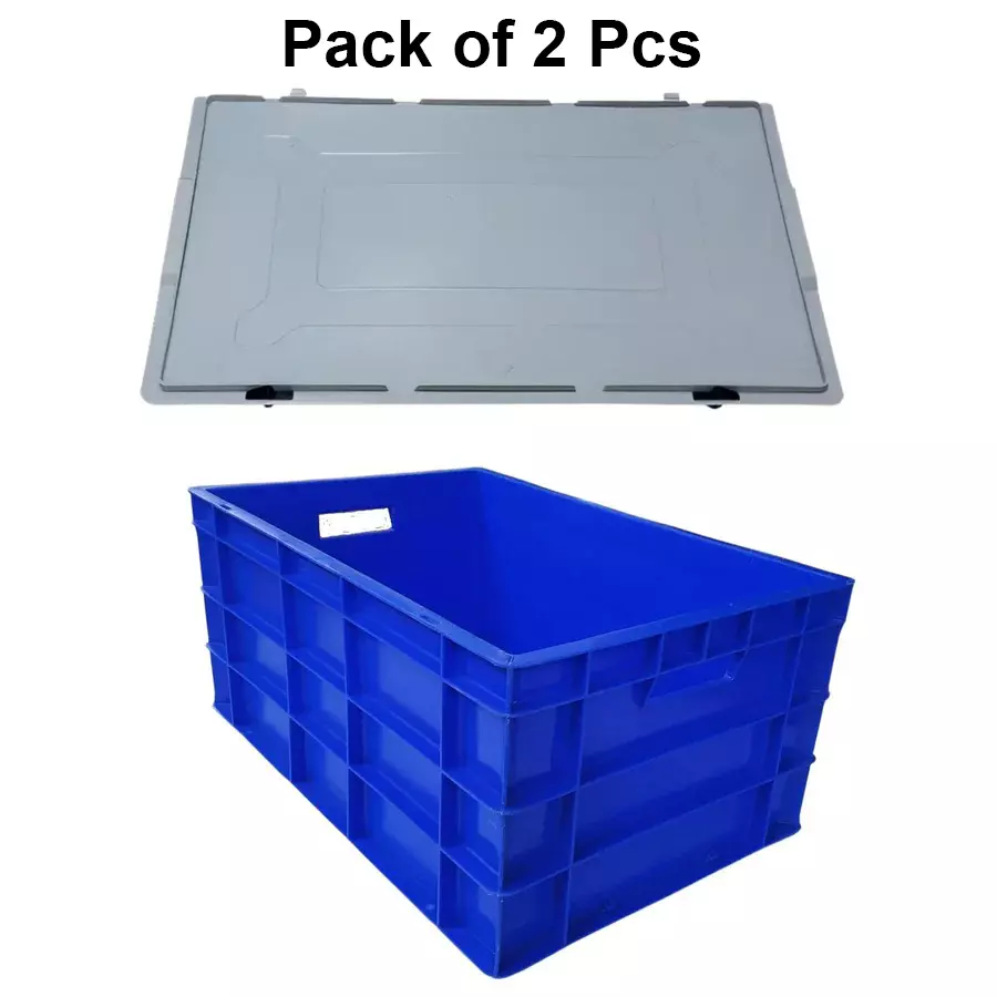 singhal-plastic-storage-crate-60x40x27-cm-rectangular-shape-blue-with-grey-lid-siplcwl_604027_p2-pack-of-2-pcs