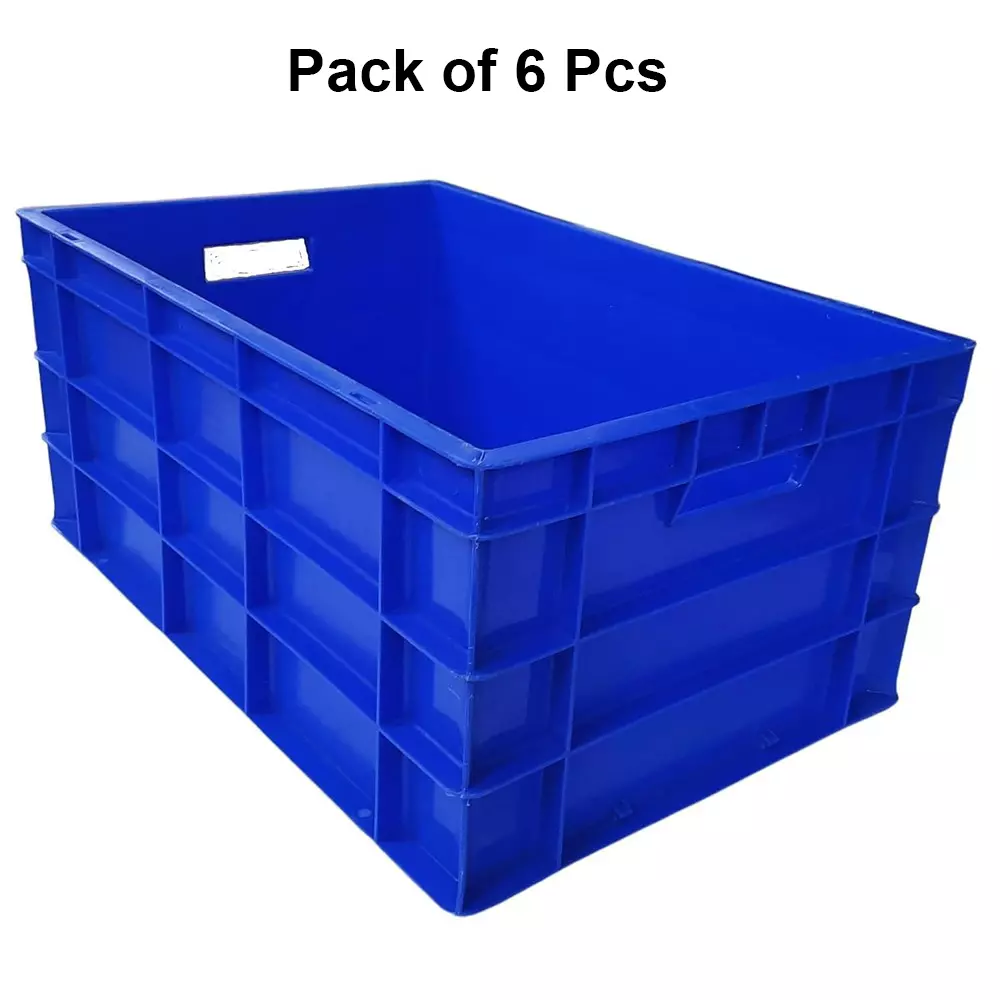 singhal-plastic-heavy-duty-storage-crate-60x40x38-cm-rectangular-shape-blue-siplc_604038_p6-pack-of-6-pcs