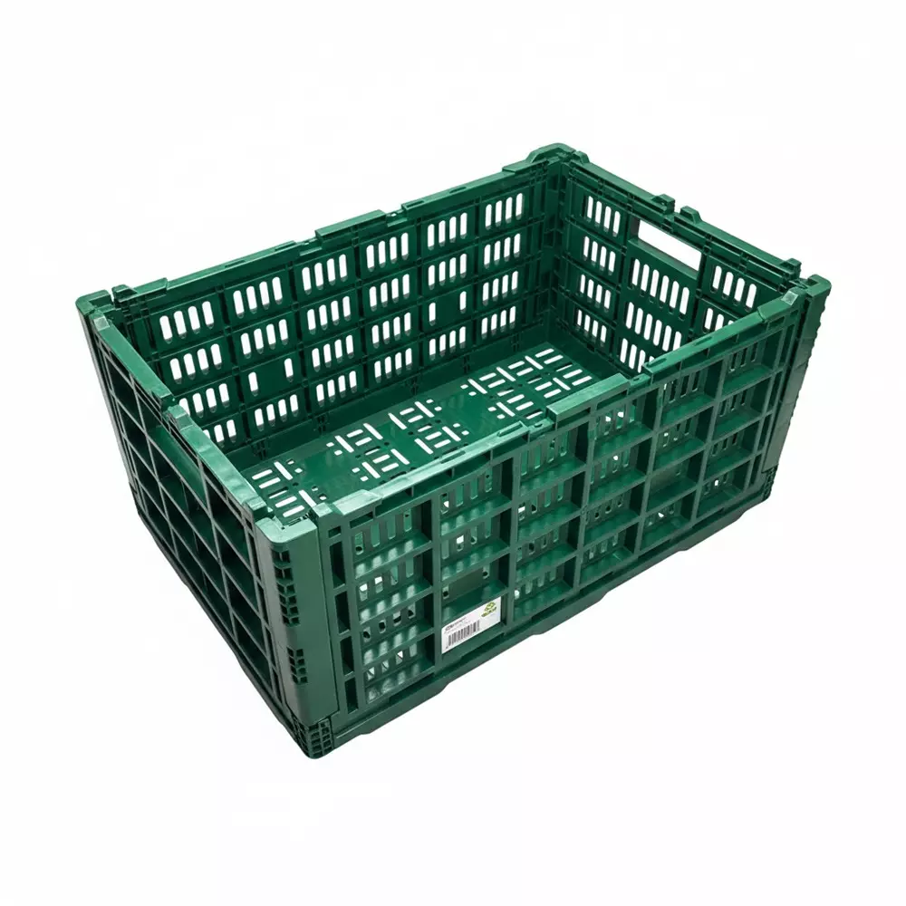 Fulcrum 60 Ltr 600x400x300 mm 40kg Plastic Foldable Crate STP-604030
