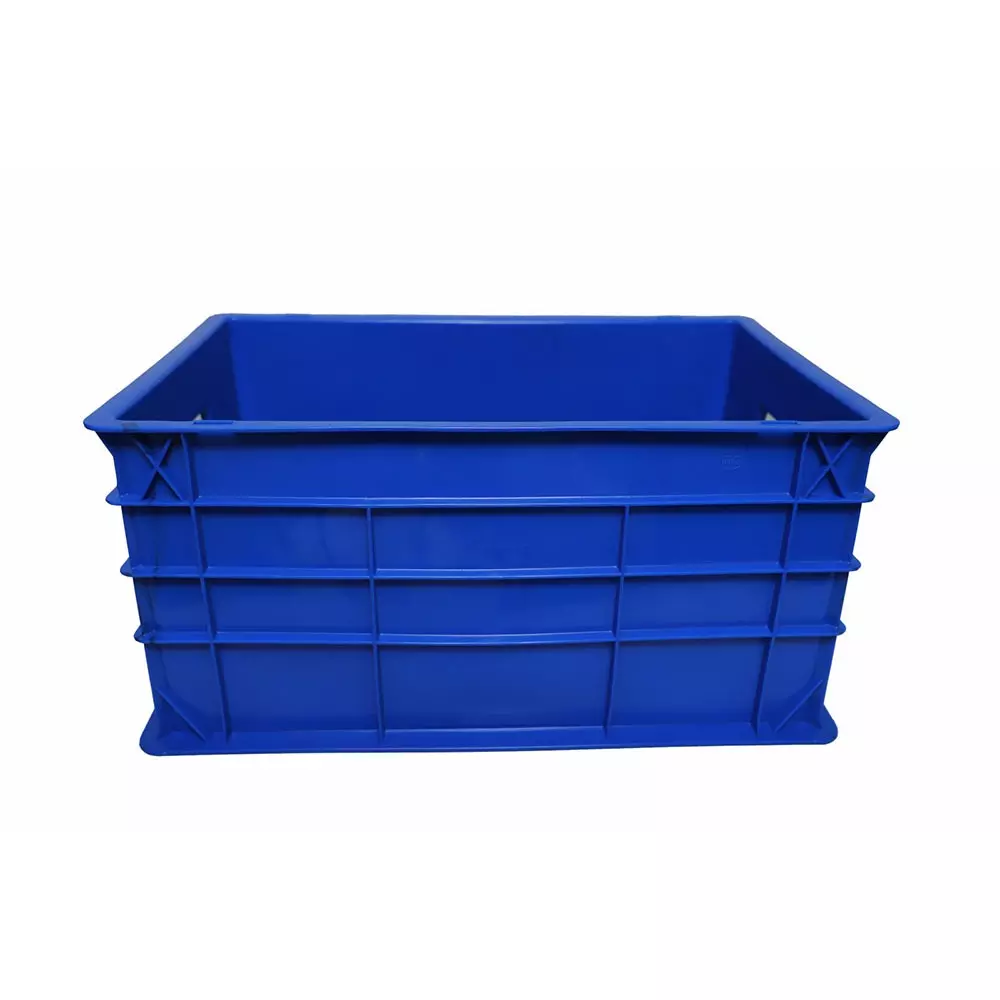Mahabir Blue 32 L Plastic Crate 500x325x250 mm Rectangular
