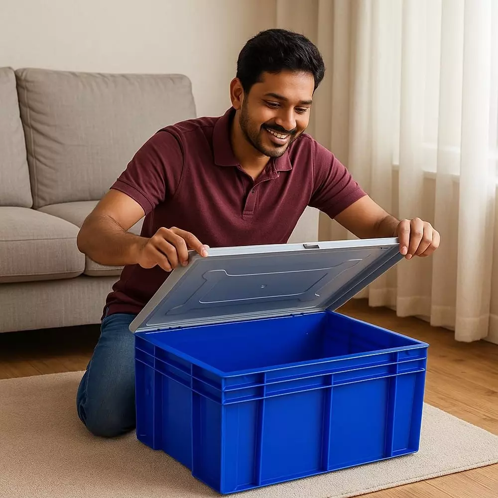 singhal-plastic-storage-crate-40x30x22-cm-rectangular-shape-blue-with-grey-lid-siplcwl_403022_p1