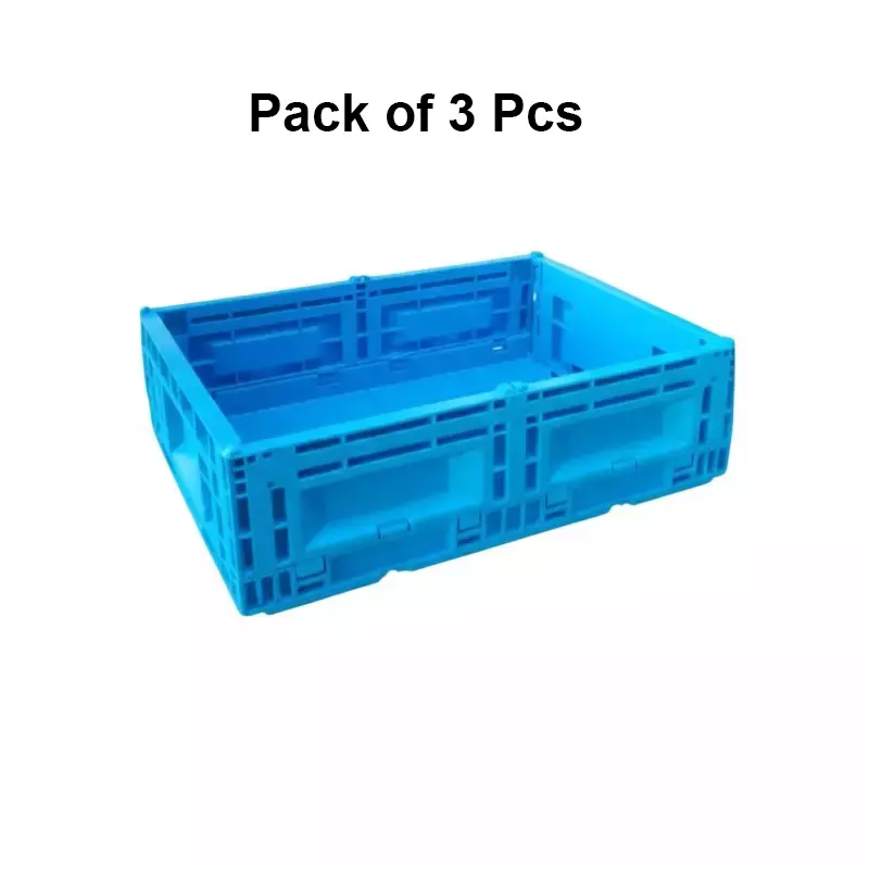 fold-c-foldable-crate-plastic-non-perforated-400x300x115-mm-138-l-capacity-blue-pack-of-3
