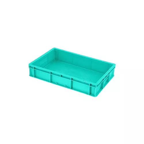 SUPREME 12 Ltr 500x325x100 mm Green Plastic Crates SCL-503210