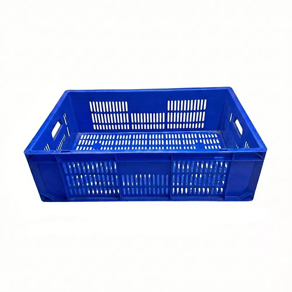 ARISTO 35 L 600 x 400 x 180 mm Blue Plastic Crate 64180 TP