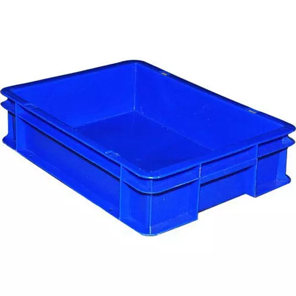 SUPREME 11.5 Ltr 400x300x120 mm Blue Plastic Crates SCL-403012