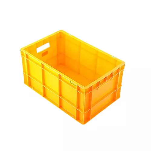 SUPREME 32 Ltr 500x325x250 mm Yellow Plastic Crates SCH-503225