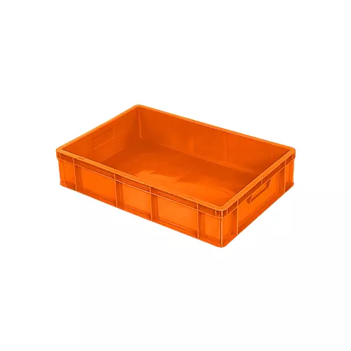 SUPREME 565x365x120 mm 25 L Complete Closed Plastic Crates, SCL-604012