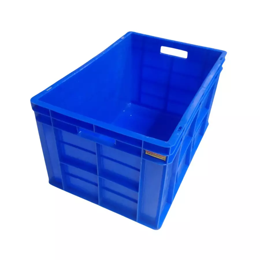 SUPREME 48 Ltr 540x360x300 mm Blue Plastic Multi-Purpose Crates SCH-543630