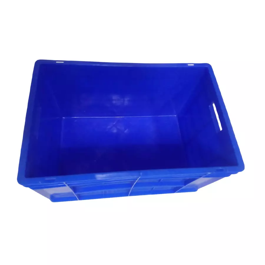 SUPREME 48 Ltr 540x360x300 mm Blue Plastic Multi-Purpose Crates SCH-543630
