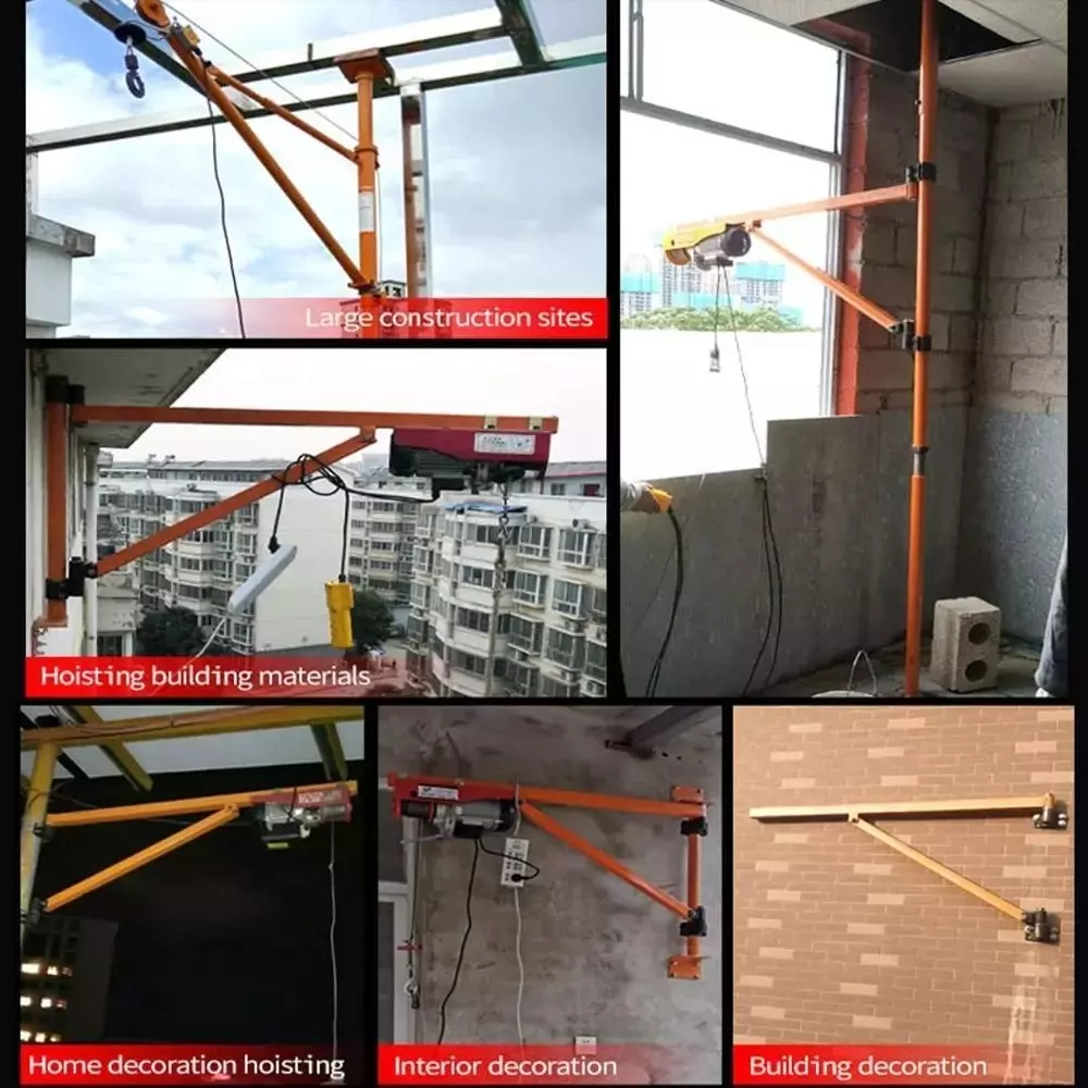 generic-jib-crane-bracket-wall-mount-1000-kg-max-load-capacity-with-180-electric-scaffolding-lift-electric-hoist-holder-swing-arm-with-pole-without-hoist