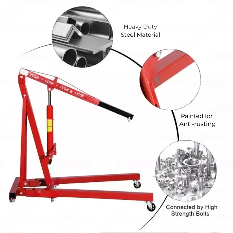 boltz-corporation-hydraulic-folding-hydraulic-floor-crane-3-ton-3000-kg-load-capacity-245-m-lifting-height-for-industrial-use