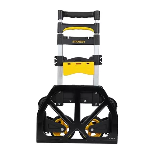 STANLEY Folding Hand Truck 70 Kg Load Capacity 2 Wheels, SXWT-FT501-SP