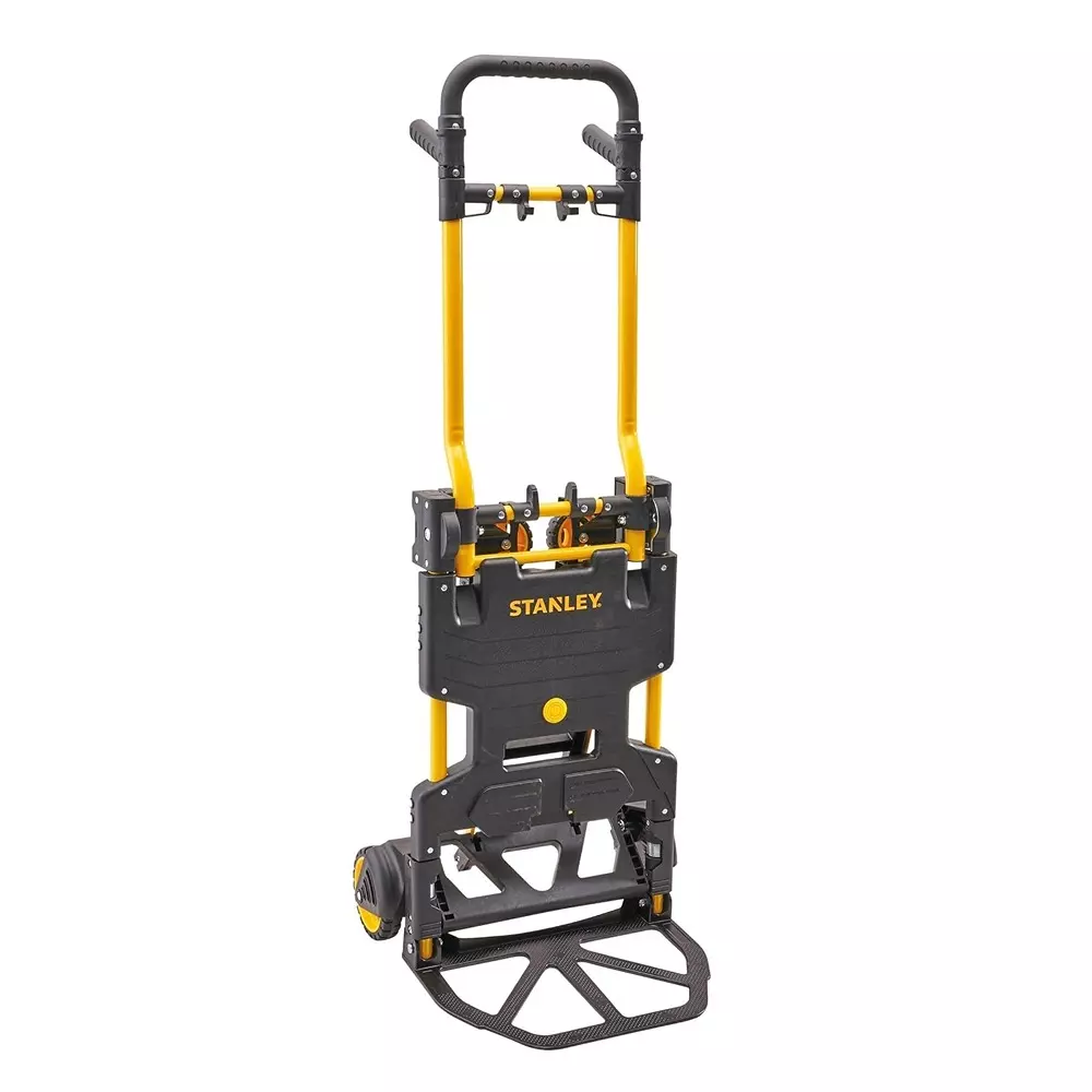 STANLEY 2 in 1 Folding Truck With 80 Kg Hand Truck and 137 Kg Platform Truck Capacity, SXWT-FT586-SP