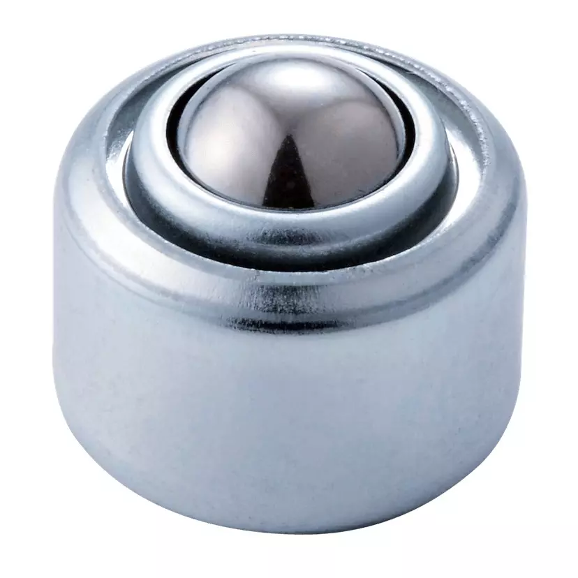 TAKIGEN Ball Caster Silver 49N Allowable Loads 17.2 mm, K-142-3S