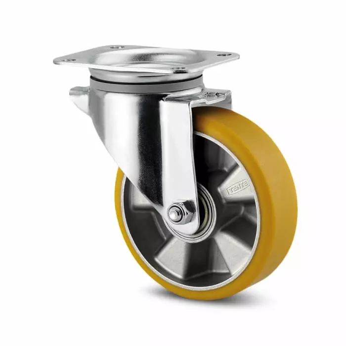 Tente Swivel Castor Wheel, 300 Kg Capacity, 125 mm Wheel, 3470 ITP 125/50 P63