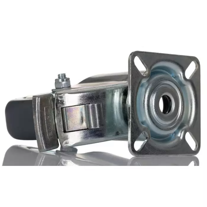 Tente Braked Swivel Castor Wheel, 75 Kg Capacity, 75 mm Wheel, 2477PJO075P40PFP