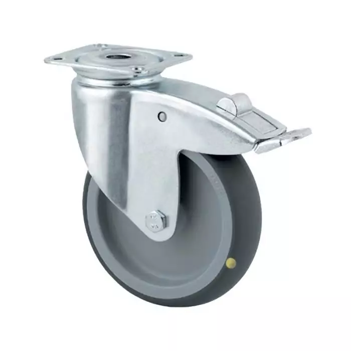 Tente Castor Wheel, 80 Kg Capacity, 100 mm Wheel, 602840