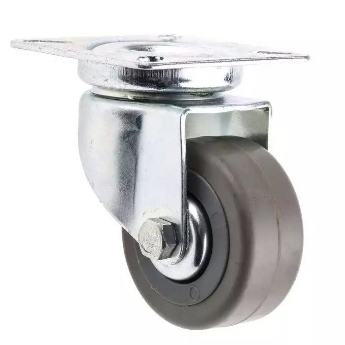 Tente Swivel Castor Wheel, 55 Kg Capacity, 50 mm Wheel, 1670UHO050P40