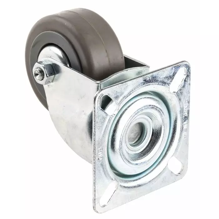 Tente Swivel Castor Wheel, 55 Kg Capacity, 50 mm Wheel, 1670UHO050P40