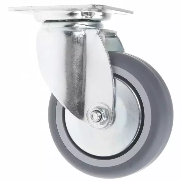 Tente Swivel Castor Wheel, 75 Kg Capacity, 75 mm Wheel, 2470PJO075P40PFP