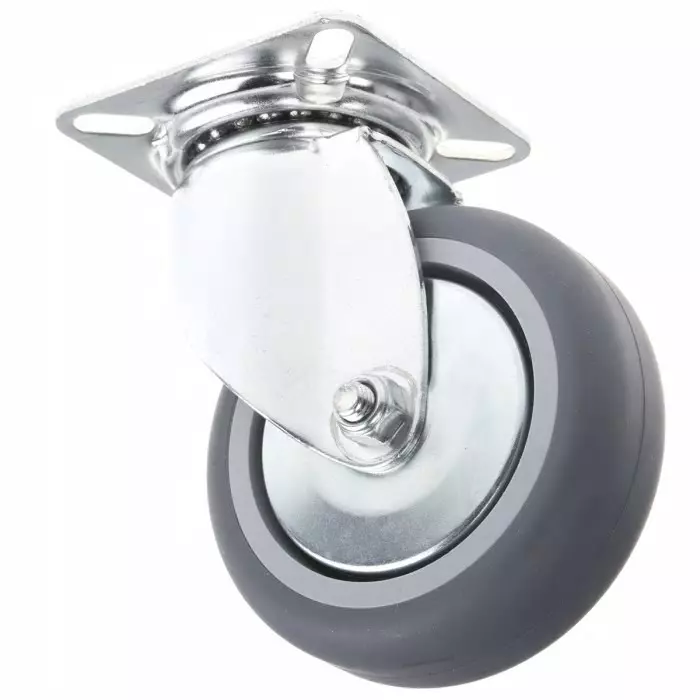 Tente Swivel Castor Wheel, 75 Kg Capacity, 75 mm Wheel, 2470PJO075P40PFP