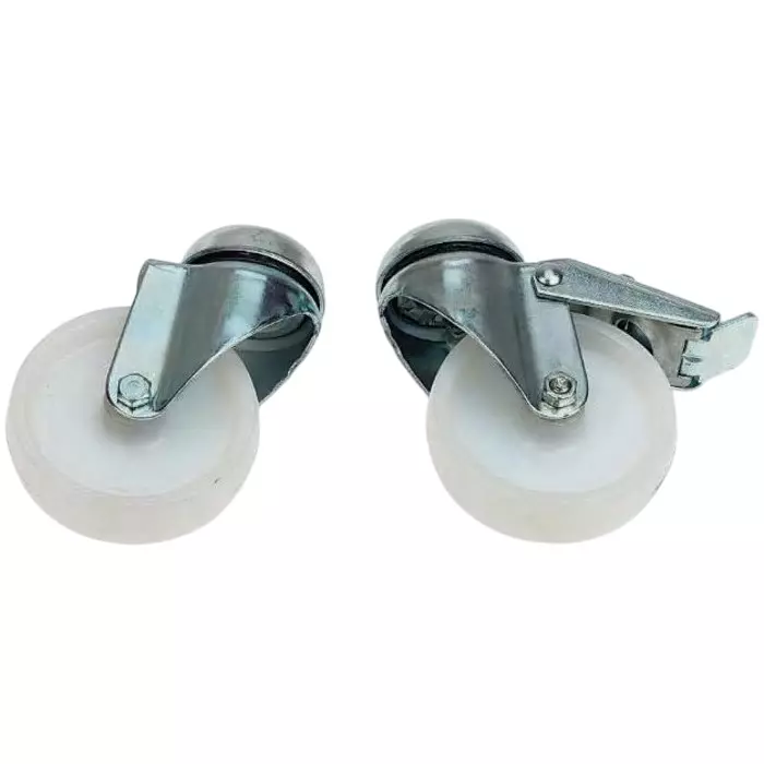 FlexLink M12 M8 Thread Steel Castor Wheels 11 mm Groove, XCAG 80 A