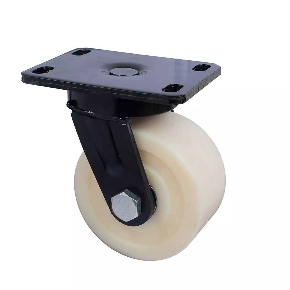 MUVALL Cast Nylon Wheel with Extra Heavy Duty Castor 160x80 mm, TTBP S 160 80 CNYB