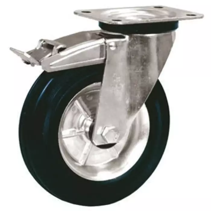 LAG Swivel Castor Wheel, 80 Kg Capacity, 100 mm Wheel, 12258FR