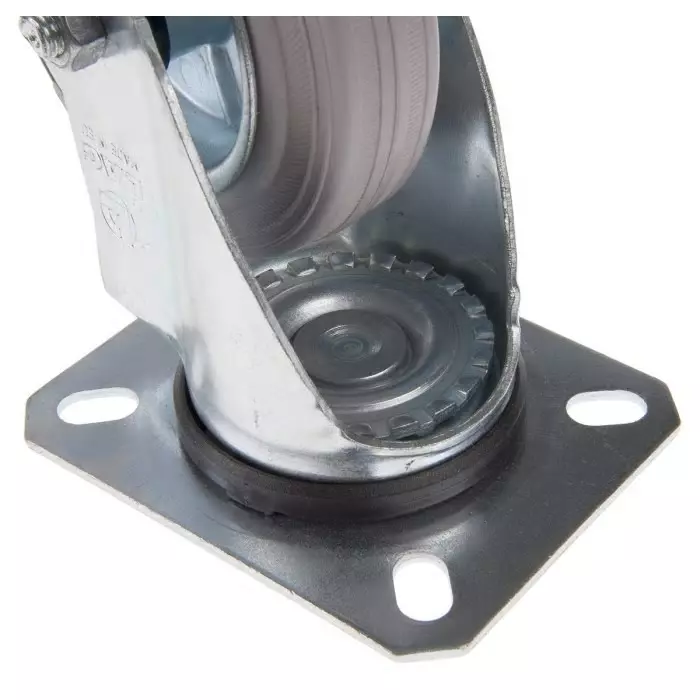 LAG Swivel Castor Wheel, 80 Kg Capacity, 100 mm Wheel, 12258G