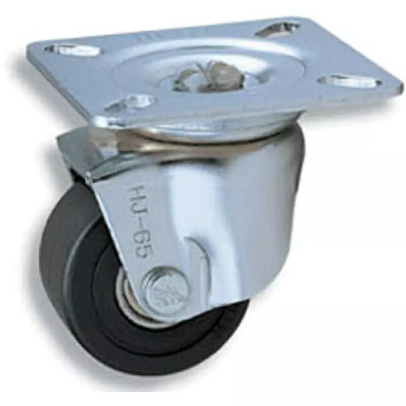 TAKIGEN Low Floor Heavy Duty Casters Super Tough Nylon 3.92N Allowable Loads, K-300HJ-65