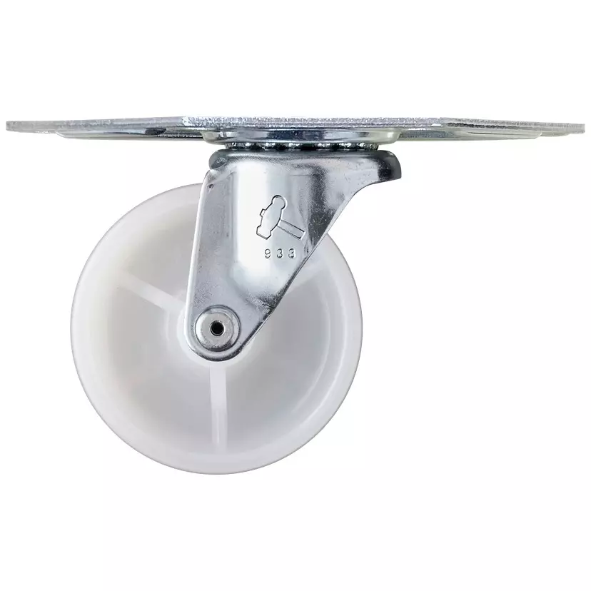 TAKIGEN Corner Caster Nylon Φ75 mm Wheel Diameter 640N Allowable Load, K-220G-75-N