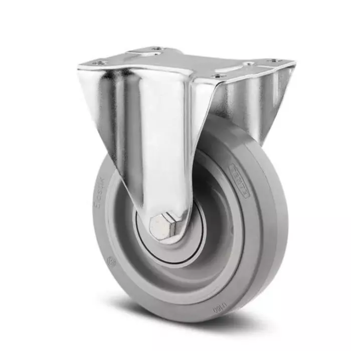 Tente Fixed Castor Wheel, 300 Kg Capacity, 160 mm Wheel, 3678UFX160P63