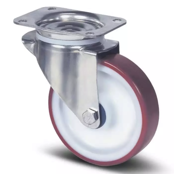 Tente Swivel Castor Wheel, 300 Kg Capacity, 100 mm Wheel, 8470UAD100P62