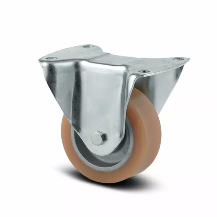 Tente Fixed Castor Wheel, 250 Kg Capacity, 100 mm Wheel, 3478 ITP 100/40 P62