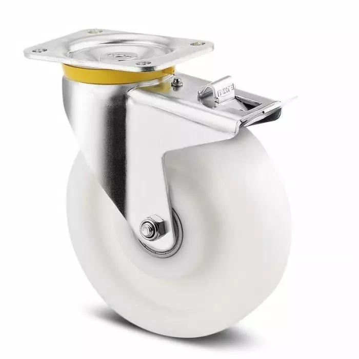 Tente Castor Wheel, 1000 Kg Capacity, 200 mm Wheel, 4687TOP200P63