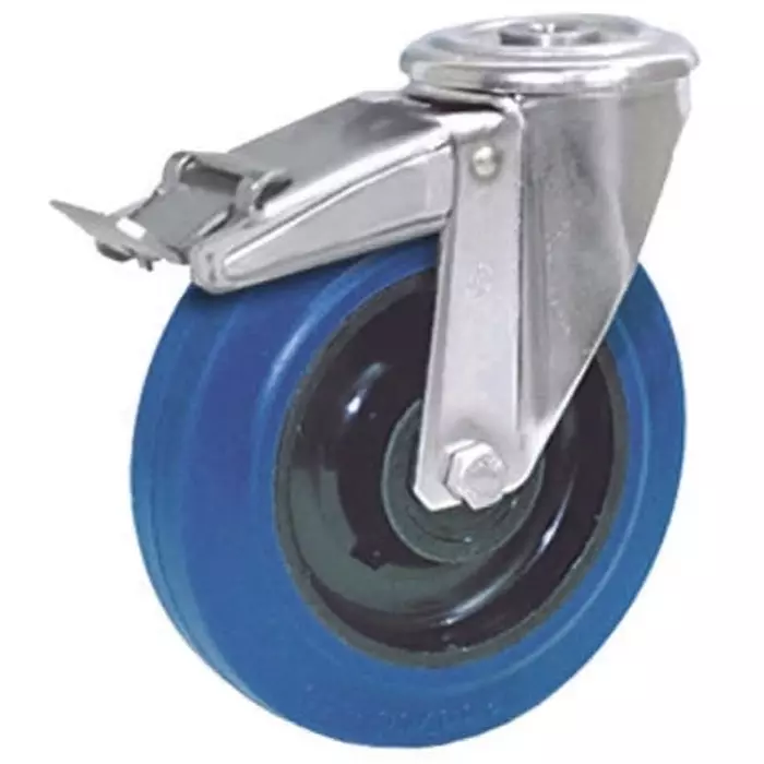 LAG Swivel Castor Wheel, 180 Kg Capacity, 125 mm Wheel, 32509BFRFC