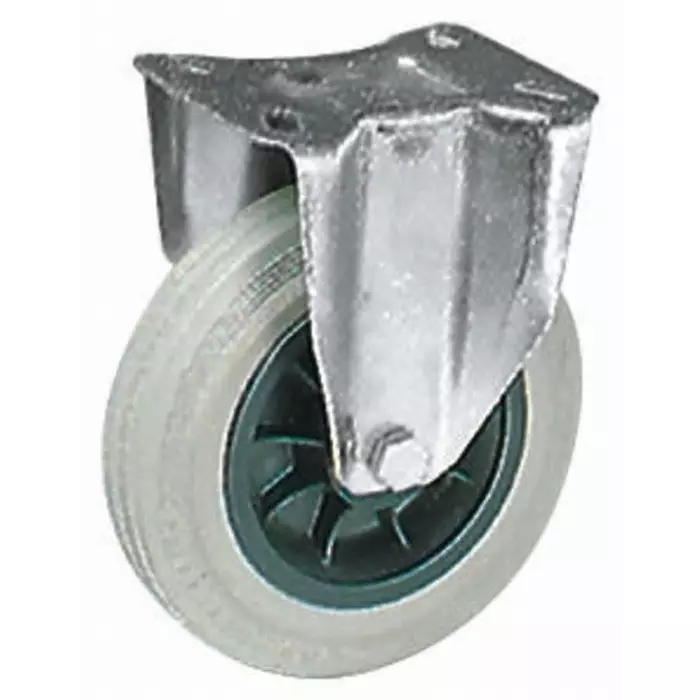LAG Fixed Castor Wheel, 55 Kg Capacity, 80 mm Wheel, 14104G