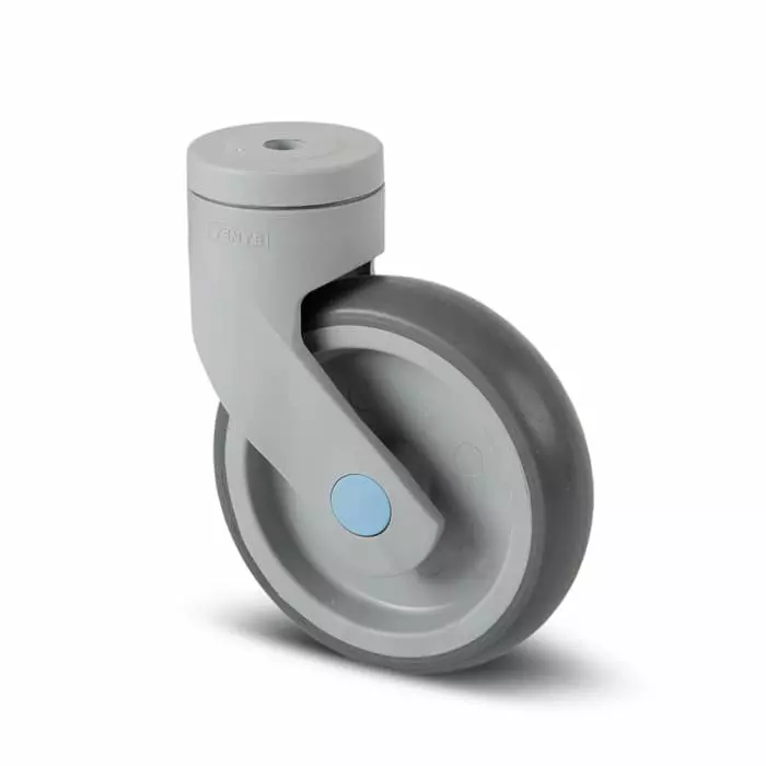 Tente Swivel Castor Wheel, 100 Kg Capacity, 125 mm Wheel, 5380 PJO 125/32 P30-13