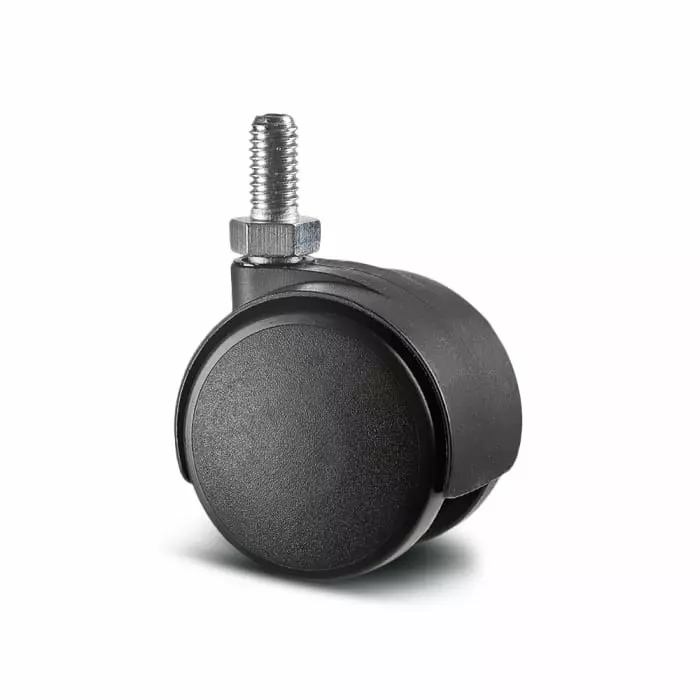 Tente Swivel Castor Wheel, 30 Kg Capacity, 40 mm Wheel, A520 POI 040 S70-8X15