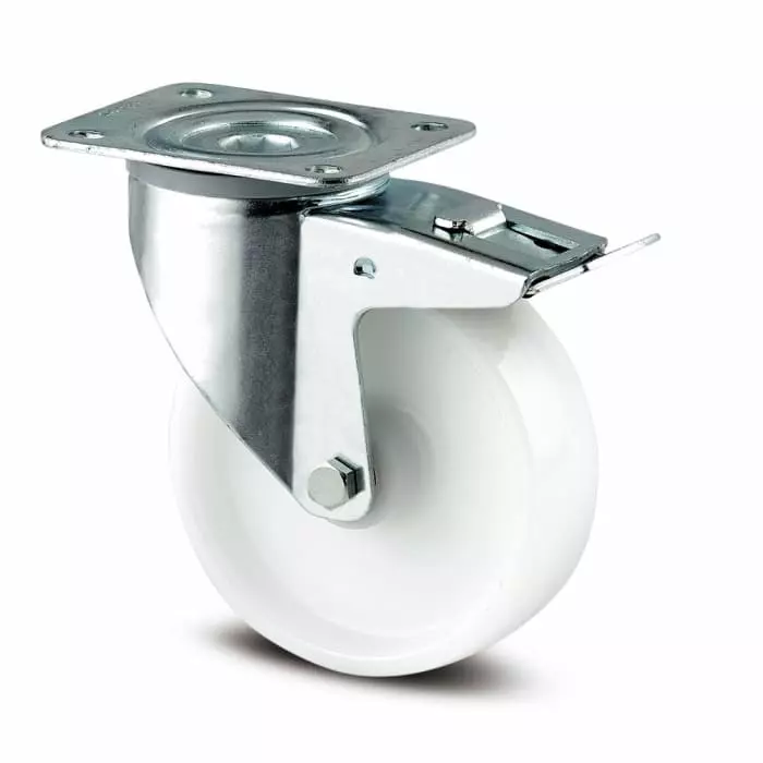 Tente Castor Wheel, 200 Kg Capacity, 80 mm Wheel, 3477UOO080P62