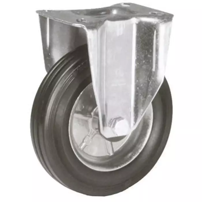 LAG Fixed Castor Wheel, 230 Kg Capacity, 200 mm Wheel, 12486