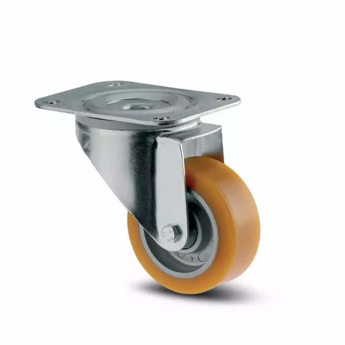 Tente Swivel Castor Wheel, 250 Kg Capacity, 100 mm Wheel, 3470 ITP 100/40 P62