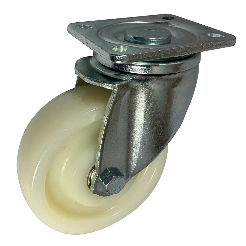 RS PRO Nylon Castor Wheel 125 mm Dia 700 Kg Load Capacity Swivel, 2823635