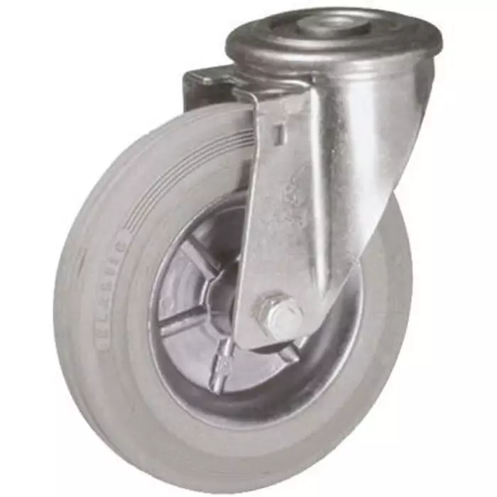 LAG Swivel Castor Wheel, 80 Kg Capacity, 100 mm Wheel, 12658GFB