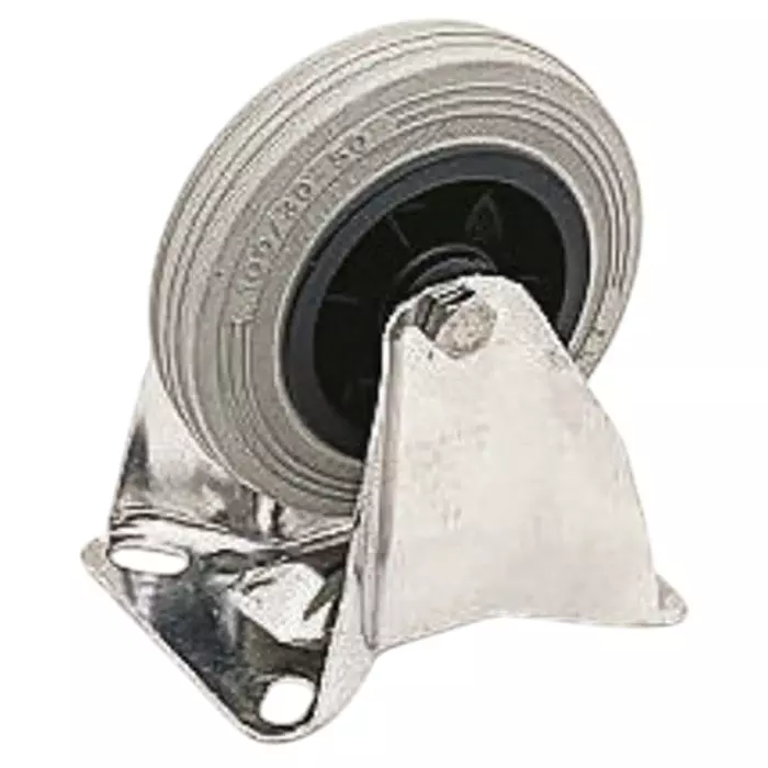 LAG Fixed Castor Wheel, 85 Kg Capacity, 100 mm Wheel, 15508G