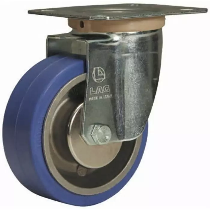 LAG Swivel Castor Wheel, 100 Kg Capacity, 100 mm Wheel, 27407PF