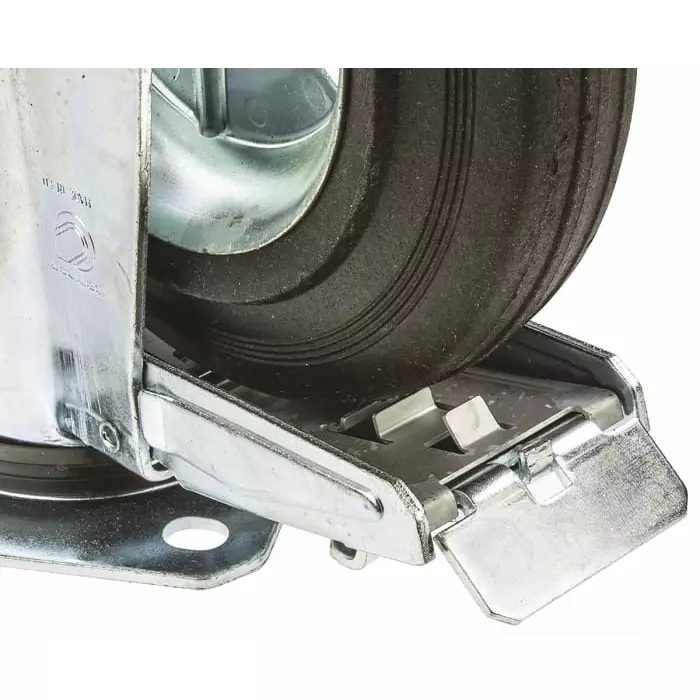 LAG Braked Swivel Castor Wheel, 230 Kg Capacity, 200 mm Wheel, 12286FR